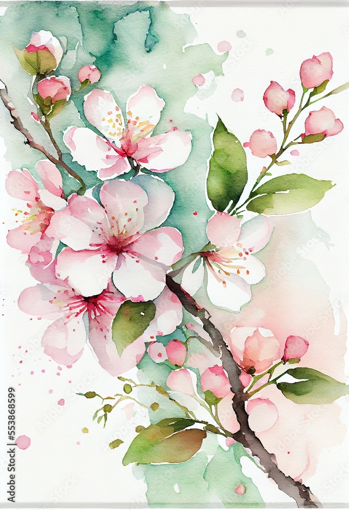 Sakura tree, cherry blossom Sakura tree, cherry blossom