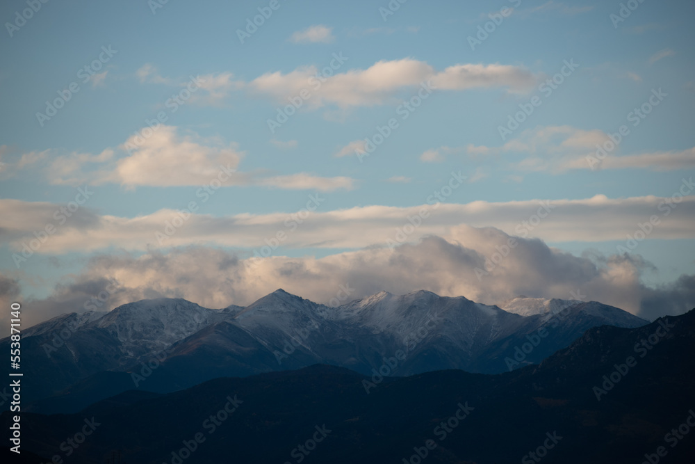 Clouds over the snowy mountains 4 Clouds over the snowy mountains 4