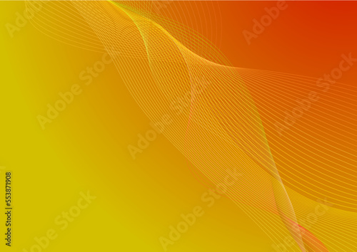 Abstract orange presentation background