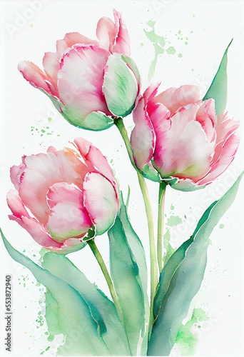 beautiful tulip flower