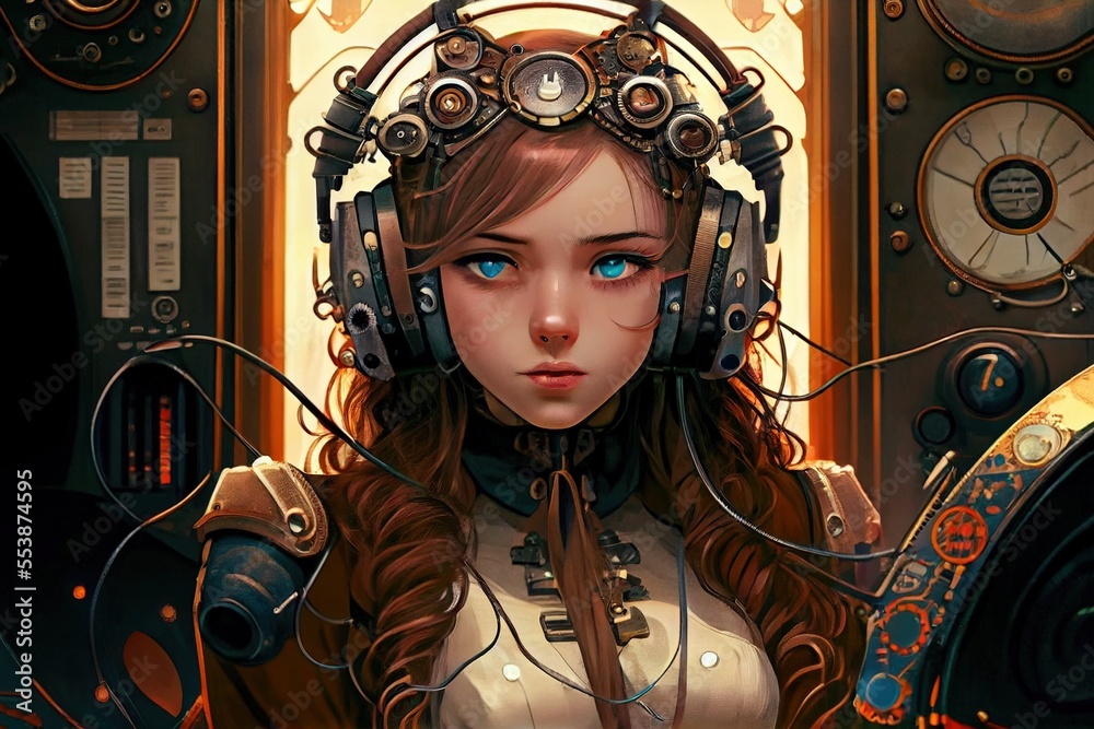 Steam Workshop::Cyberpunk anime girl