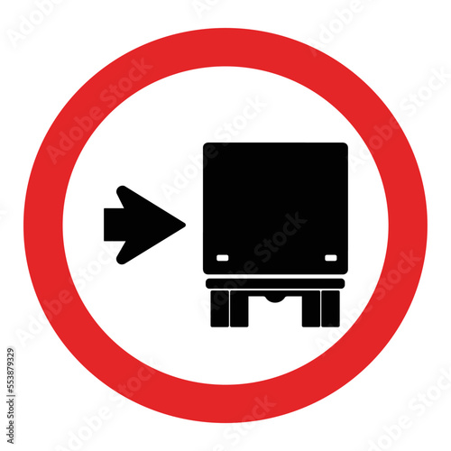 Ônibus, caminhões e veículos de
grande porte mantenham-se à direita  - Sinais de trânsito usados no Brasil. É a Listagem Oficial, válida para os Exames. Sinalização Regulatória. CTB