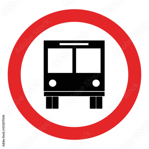 Ônibus - Sinais de trânsito usados no Brasil. É a Listagem Oficial, válida para os Exames. Sinalização Regulatória. CTB 