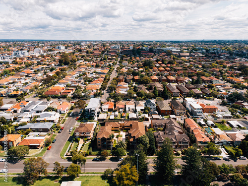 Canterbury and Campsie Aerial photo