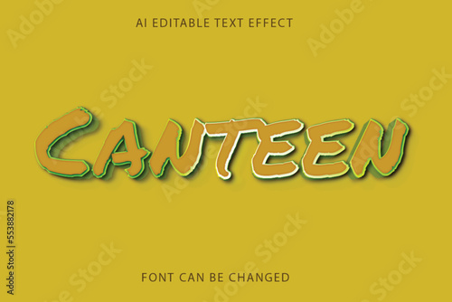 Canteen text effect