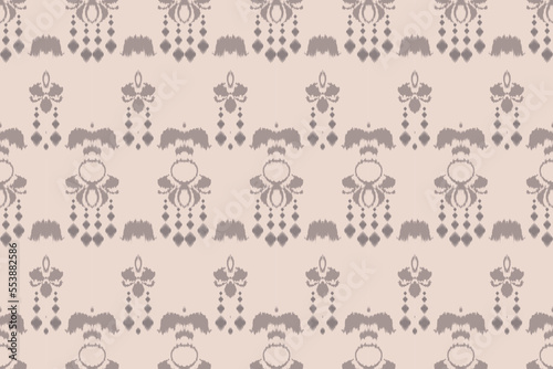 Motif ikat vector batik textile seamless pattern digital vector design for Print saree Kurti Borneo Fabric border brush symbols swatches stylish