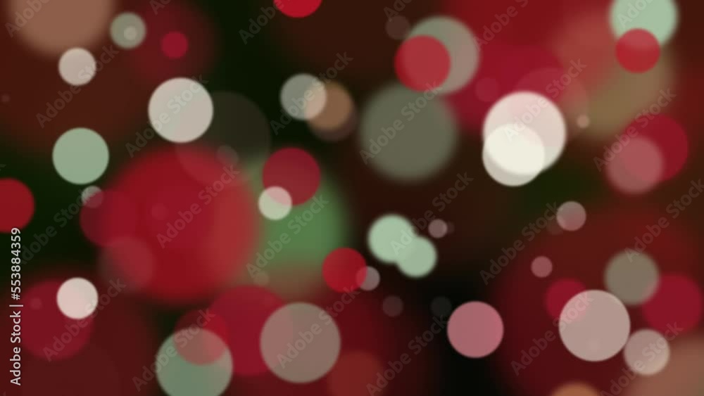 Floating circular background. Seamless loop video.(016_red) Floating circular background. Seamless loop video.(016_red)
