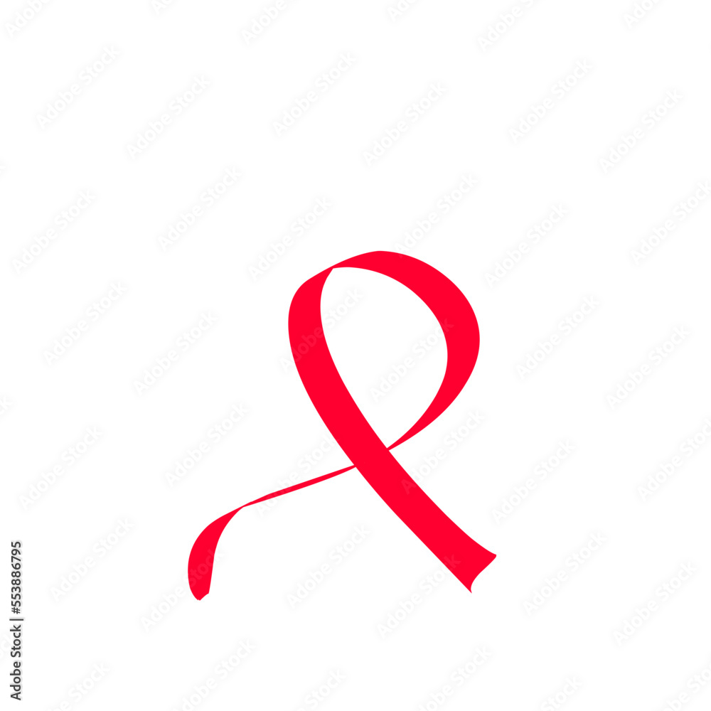 hiv aids icon doodle Stock Vector | Adobe Stock
