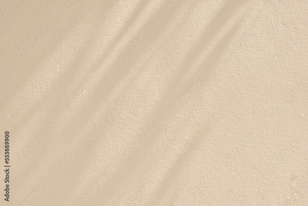 Naklejka premium Beautiful abstract beige concrete cement wall background texture, natural shade, veranda pattern.