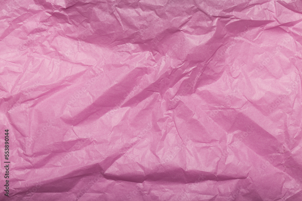 paper texture crumpled pink paper background texture or overlay