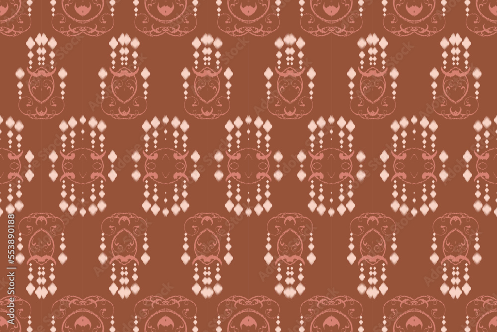 Ikat designs tribal backgrounds Seamless Pattern. Ethnic Geometric Ikkat Batik Digital vector textile Design for Prints Fabric saree Mughal brush symbol Swaths texture Kurti Kurtis Kurtas