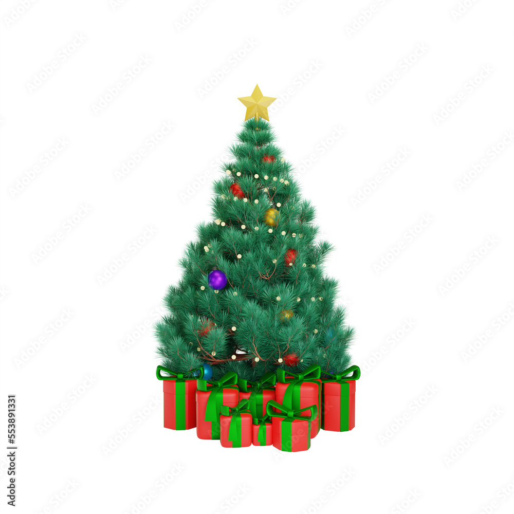 christmas tree and happy new year christmas tree and happy new year