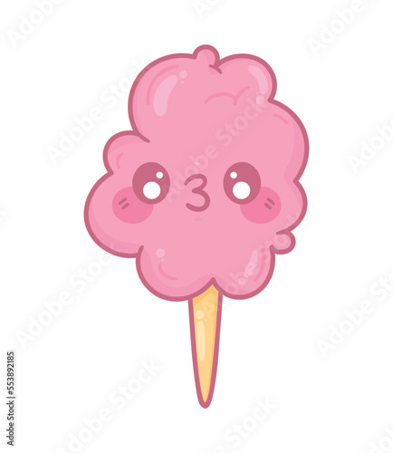 sweet cotton candy kawaii