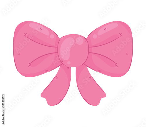 pink bow ribbon