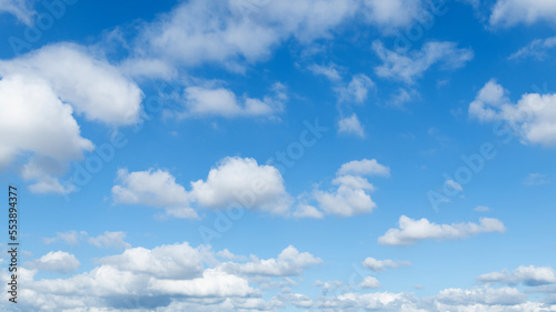 Fototapeta Naklejka Na Ścianę i Meble -  Blue sky with some white clouds