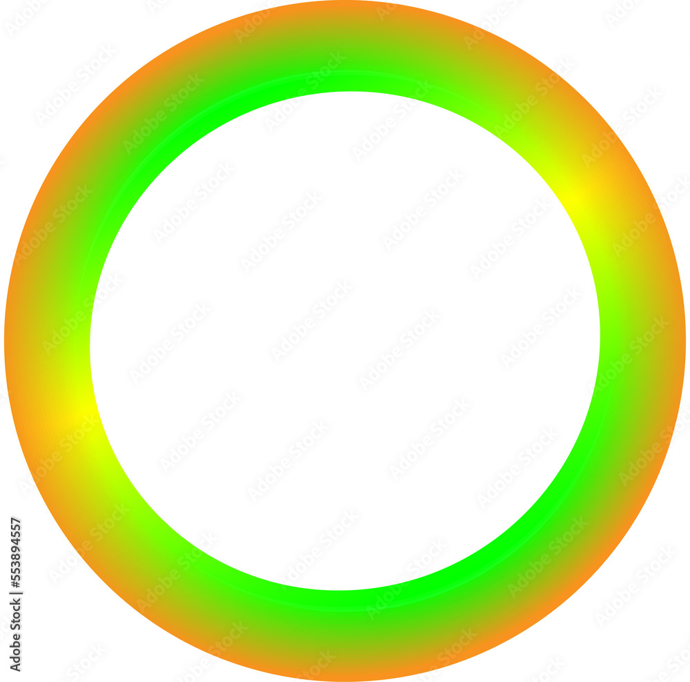 Christmas festival cirlce ring framework photo gallery window frame display decoration background graphic illustration