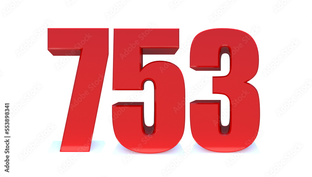 753 number 753 number