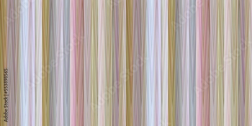 Striped weave in organic texture seamless border. Heathered natural ribbon for cotton fabric. Marl ikat melange 