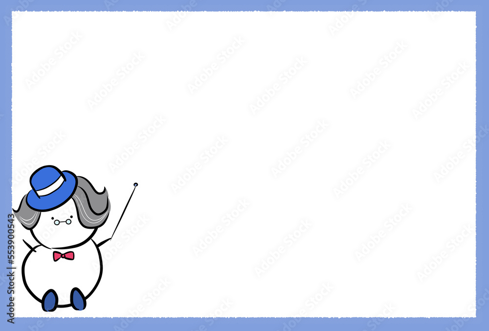 Fototapeta premium before the test lesson tutor preparatory school school teacher blank space illustration