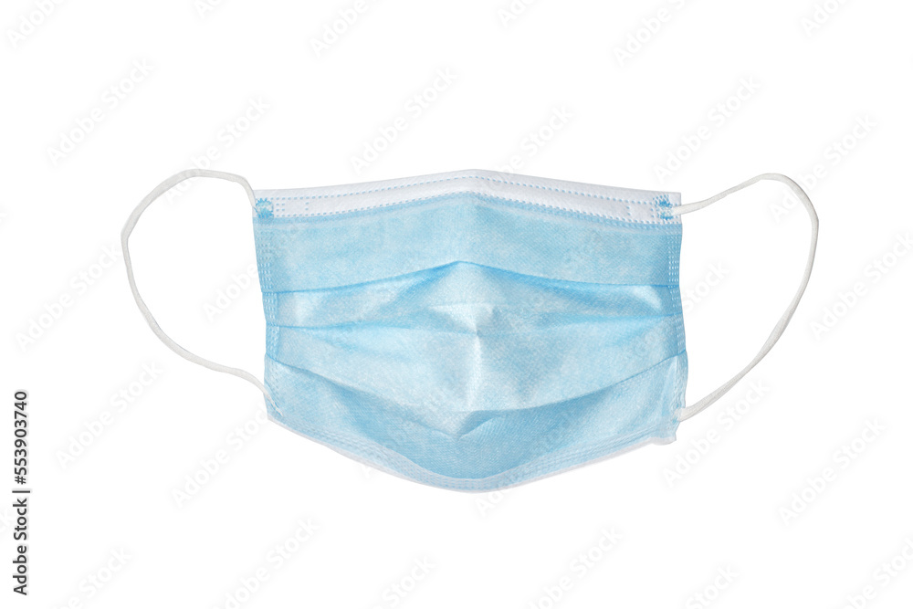 Medical protective mask on white background Medical protective mask on white background