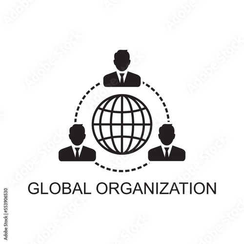 global organization icon , business icon