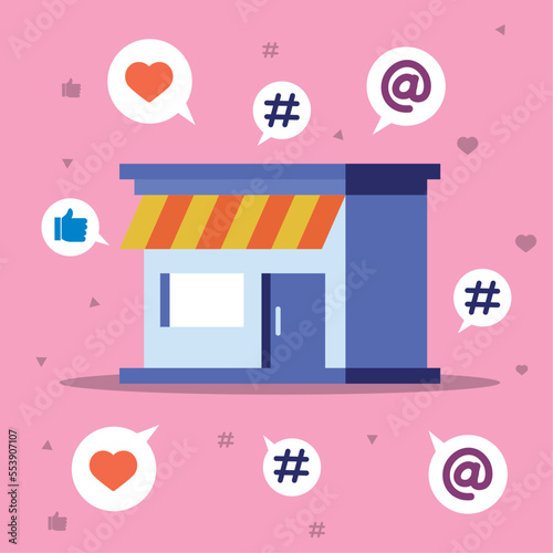 store and social media marketing