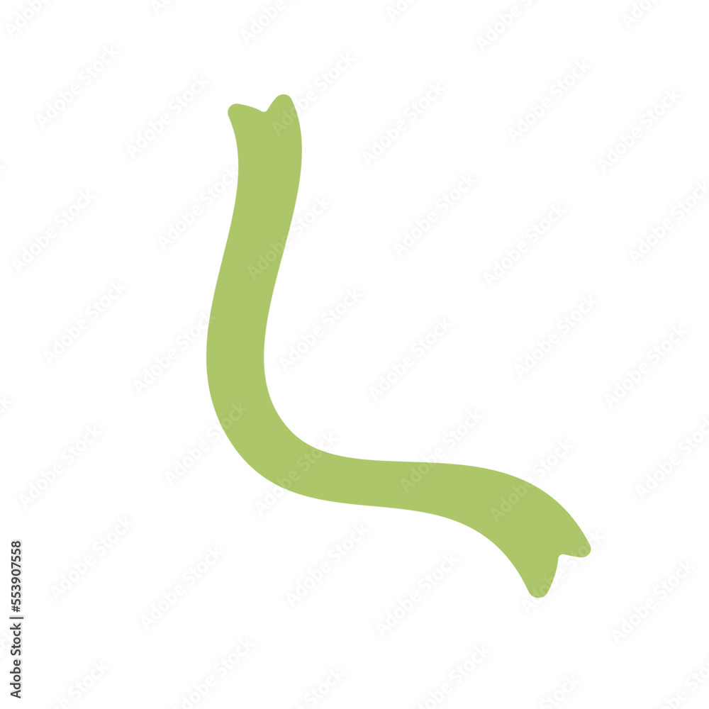 Curly ribbon decoration Curly ribbon decoration