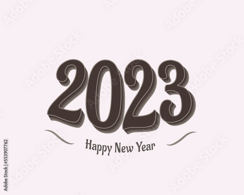 Unique Happy New Year Design 2023