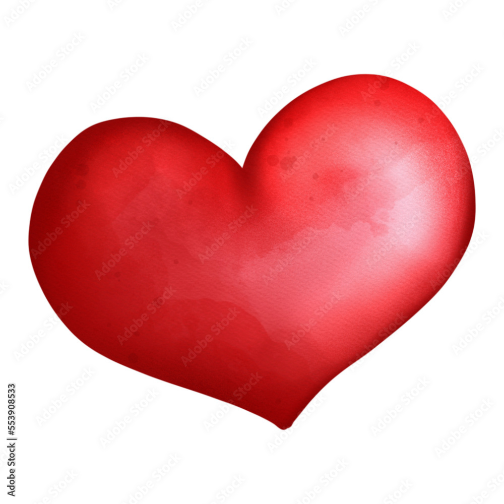 Love heart, heart hand drawn illustration Love heart, heart hand drawn illustration
