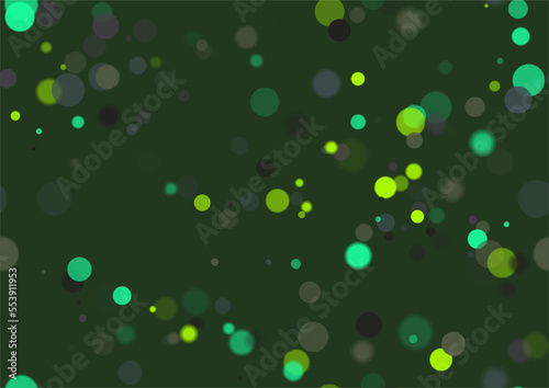 Background pattern abstract design texture. Seamless. Dark. Theme is about circle, translucency, lights, sequins, defocused, blurred, air, color, flare, sparkles, colors, decoration, abstract