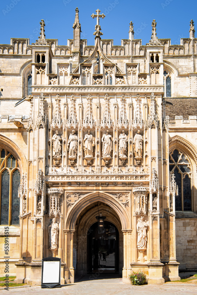 Entrance to Gloucester Cathedral