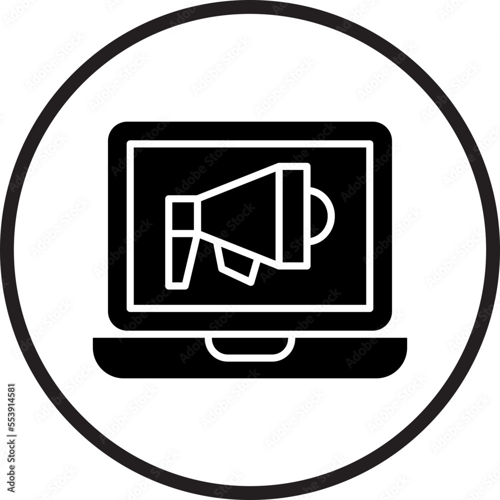 Digital Marketing Icon Style Digital Marketing Icon Style