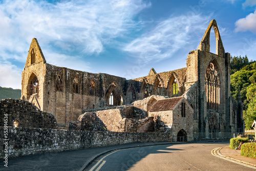 Ruins of cistercian monastery Tintern photo