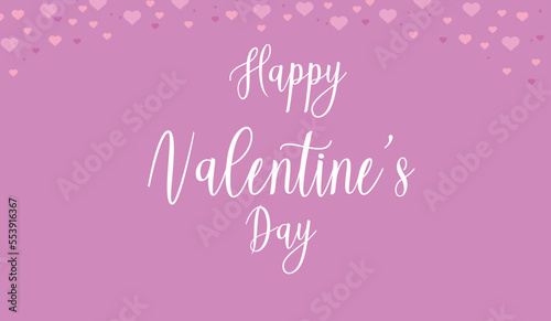 Paper flying elements in shape of heart on pink background. Vector symbols of love for Happy Women's, Mother's, Valentine's Day, birthday greeting card design 