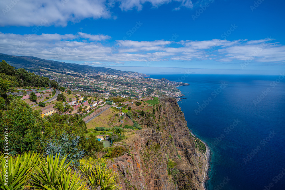 Cabo Girao Lookout on the island of Madeira