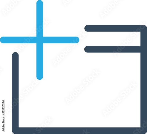 Create Folder Vector Icon 