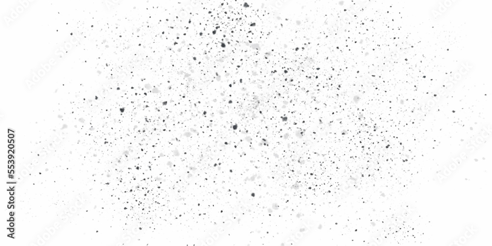 Naklejka premium Grunge textures set. Distressed Effect. Grunge Background. Vector grunge black and white ink splats abstract background illustration