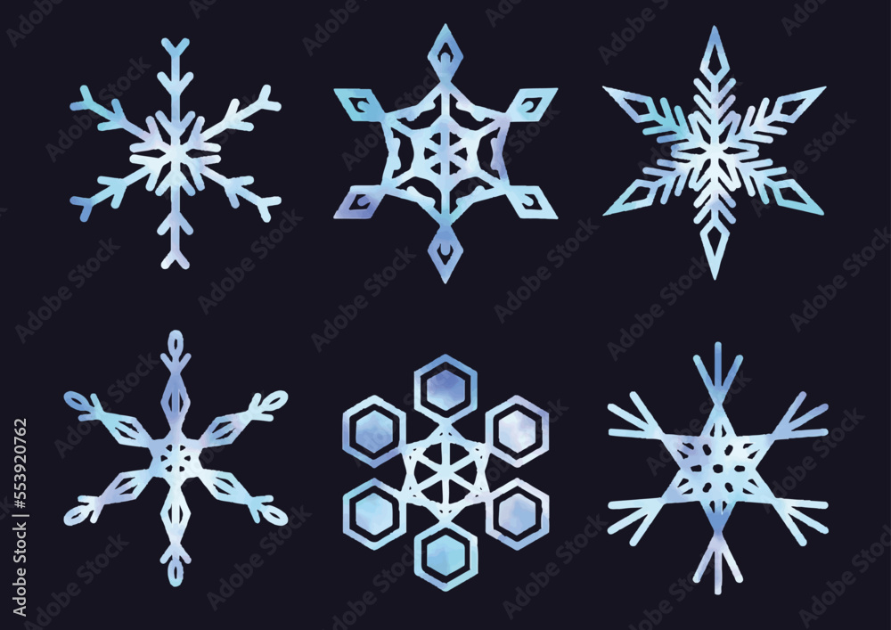 雪の結晶 雪の結晶