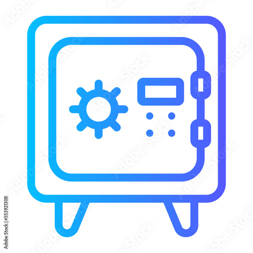 safebox gradient icon