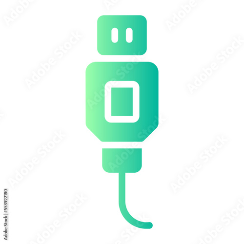 hdmi gradient icon