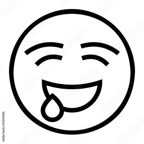 drool line icon