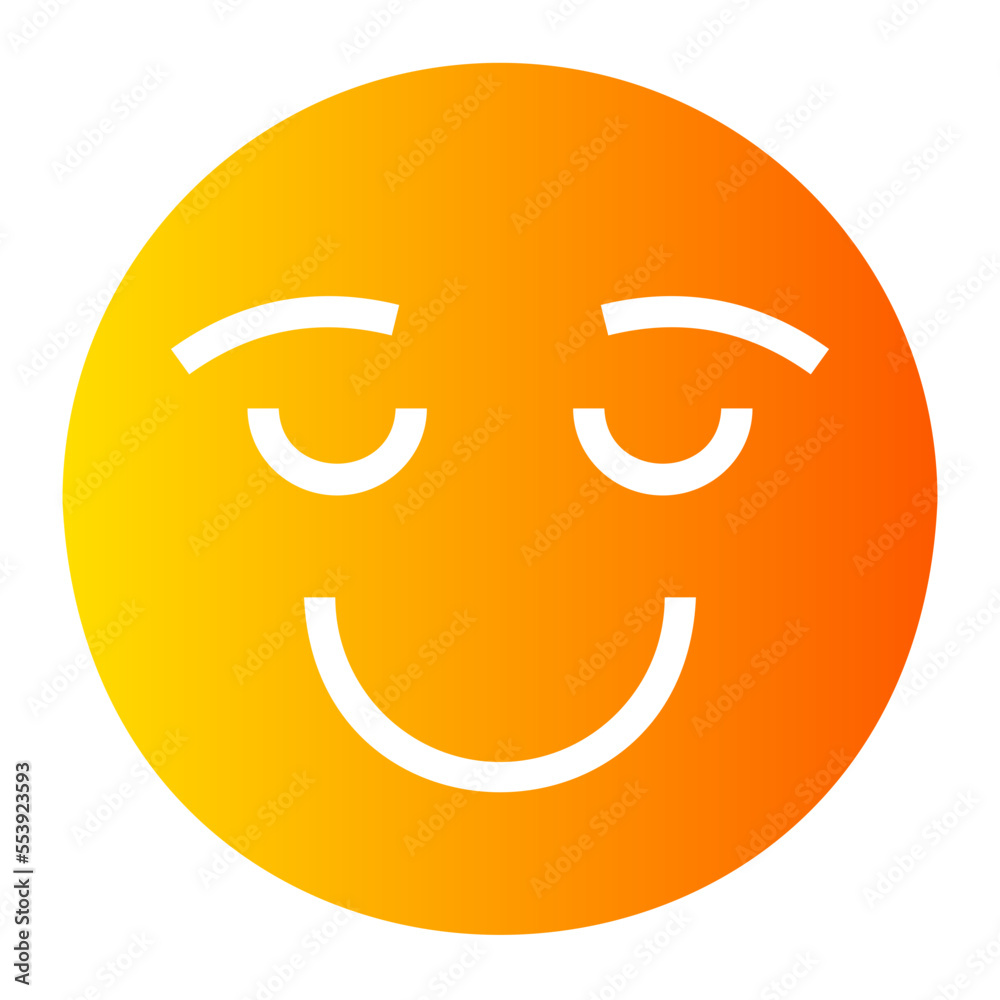 calm gradient icon calm gradient icon