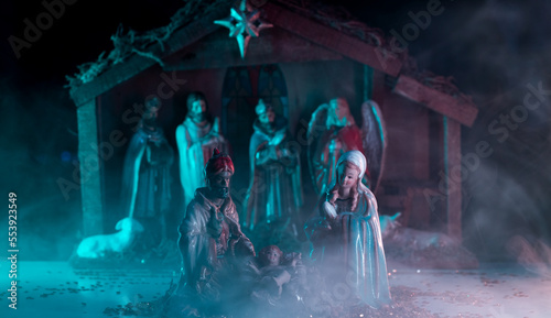 Foto Nativity scene
