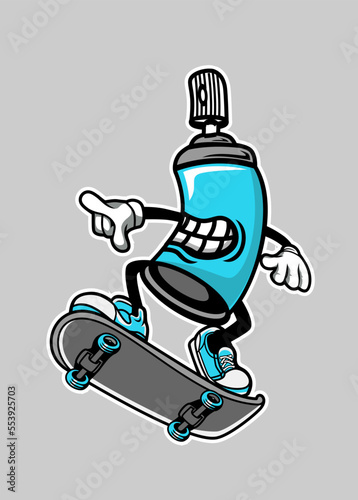 STREET ART SKATEBOARD
