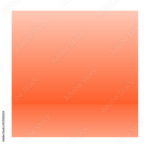 orange paper with ribbon