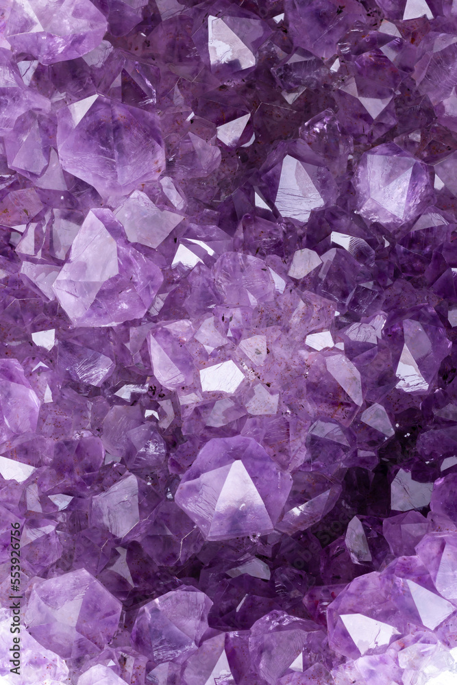 amethyst crystals on white background amethyst crystals on white background