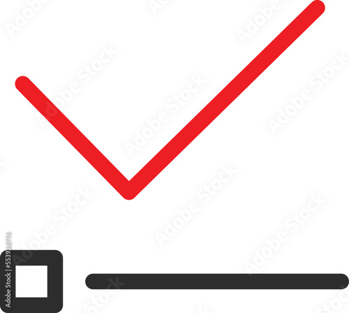 Checked Vector Icon
