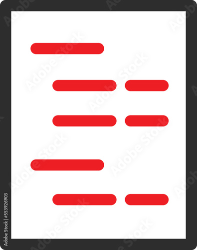 Write Content Vector Icon

