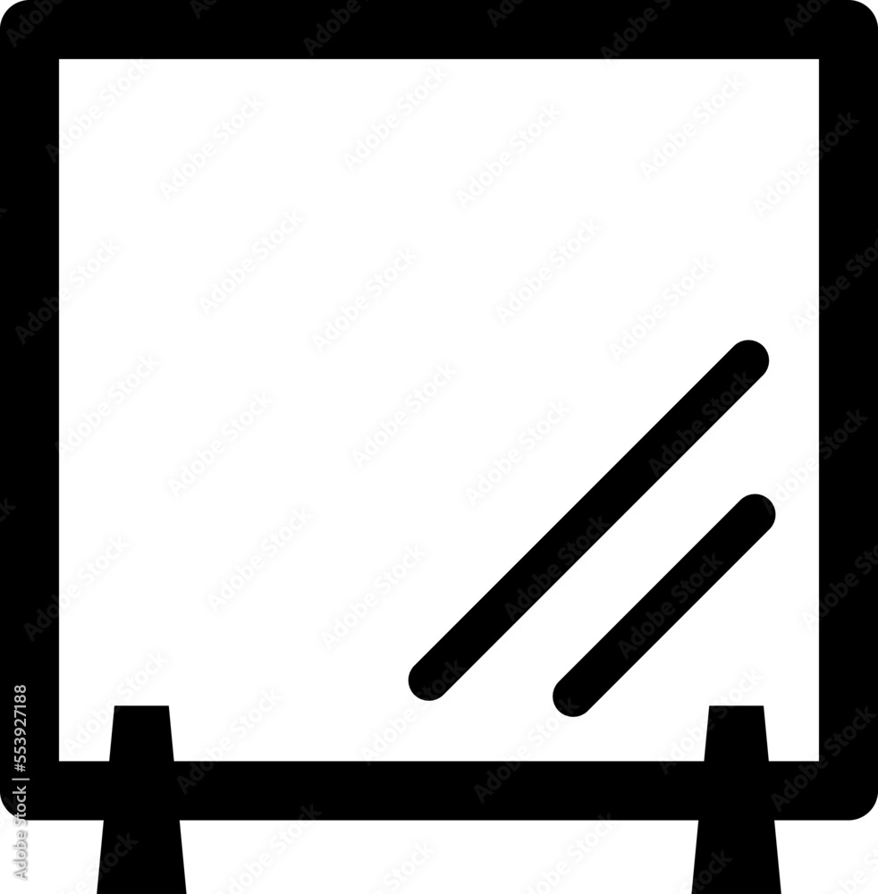 アクリルボード・パーテーションのイラスト アクリルボード・パーテーションのイラスト