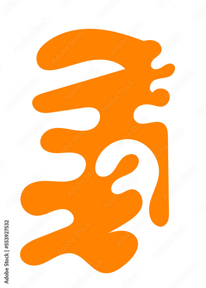 Orange Blob Abstracts Shapes Transparent Orange Blob Abstracts Shapes Transparent